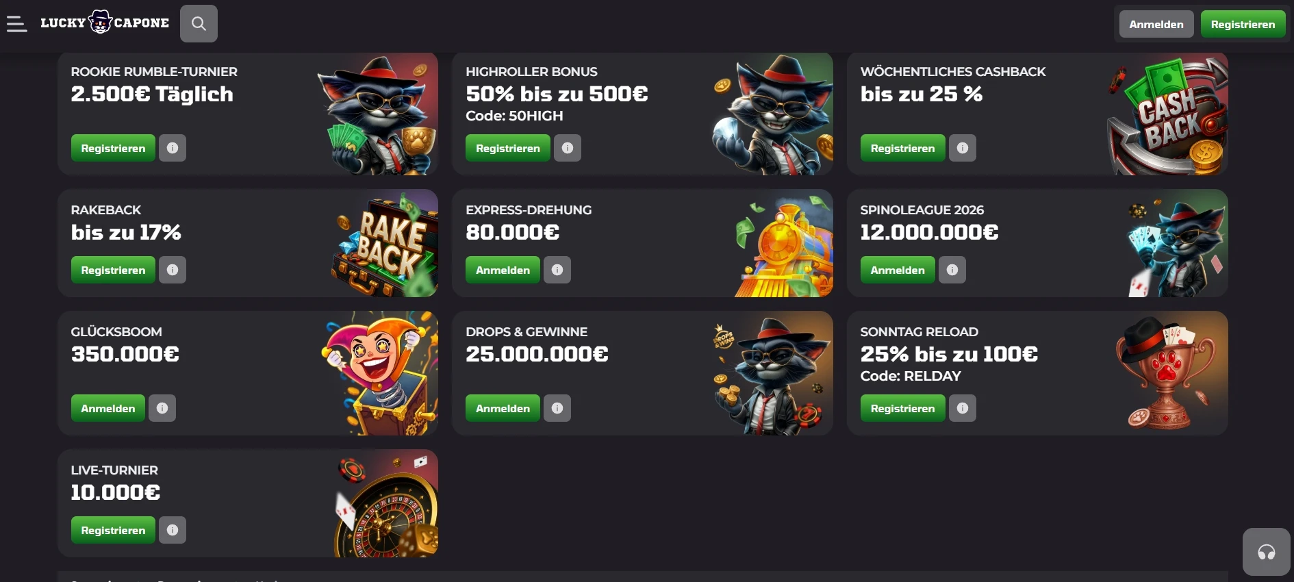 Lucky Capone Casino 8